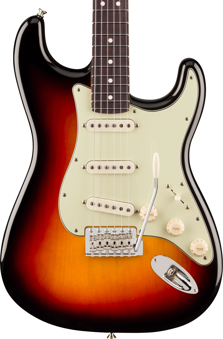 Fender Limited Edition American Professional Classic Stratocaster featuring Fender Silent System, Rosewood Fingerboard in 3-Color Sunburst