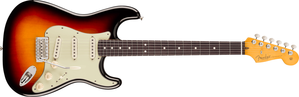 Fender Limited Edition American Professional Classic Stratocaster featuring Fender Silent System, Rosewood Fingerboard in 3-Color Sunburst