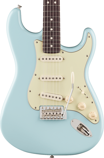 Fender Limited Edition American Professional Classic Stratocaster featuring Fender Silent System, Rosewood Fingerboard in  Daphne Blue