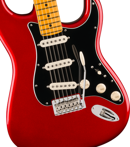 Fender Limited Edition American Professional Classic Stratocaster featuring Fender Silent System, Maple Fingerboard in Candy Apple Red
