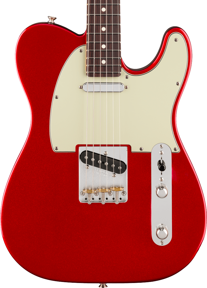 Fender Limited Edition American Professional Classic Telecaster featuring Fender Silent System, Rosewood Fingerboard in Candy Apple Red
