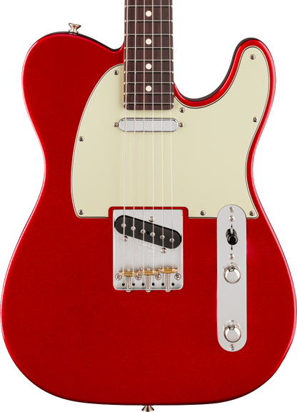 Fender Limited Edition American Professional Classic Telecaster featuring Fender Silent System, Rosewood Fingerboard in Candy Apple Red