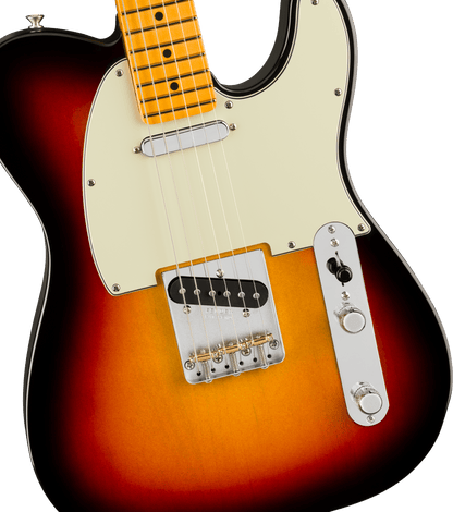 Fender Limited Edition American Professional Classic Telecaster featuring Fender Silent System, Maple Fingerboard in 3-Color Sunburst