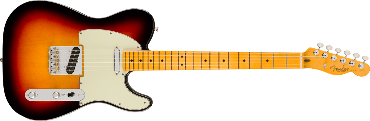 Fender Limited Edition American Professional Classic Telecaster featuring Fender Silent System, Maple Fingerboard in 3-Color Sunburst