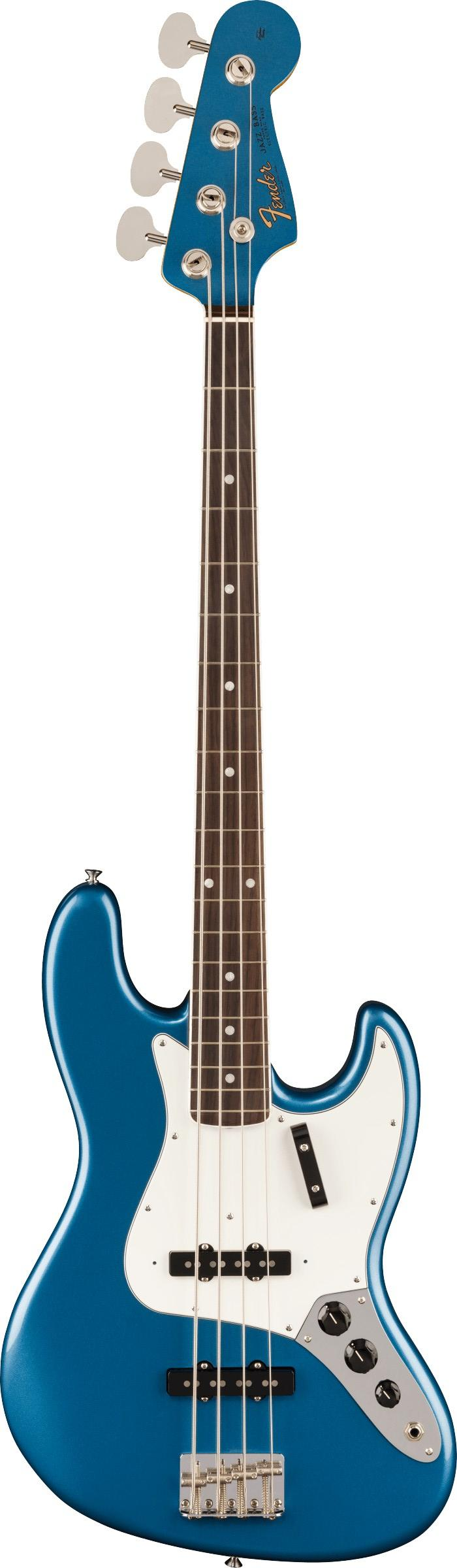 Fender American Vintage II 1966 Jazz Bass, Rosewood Fingerboard in Lake Placid Blue