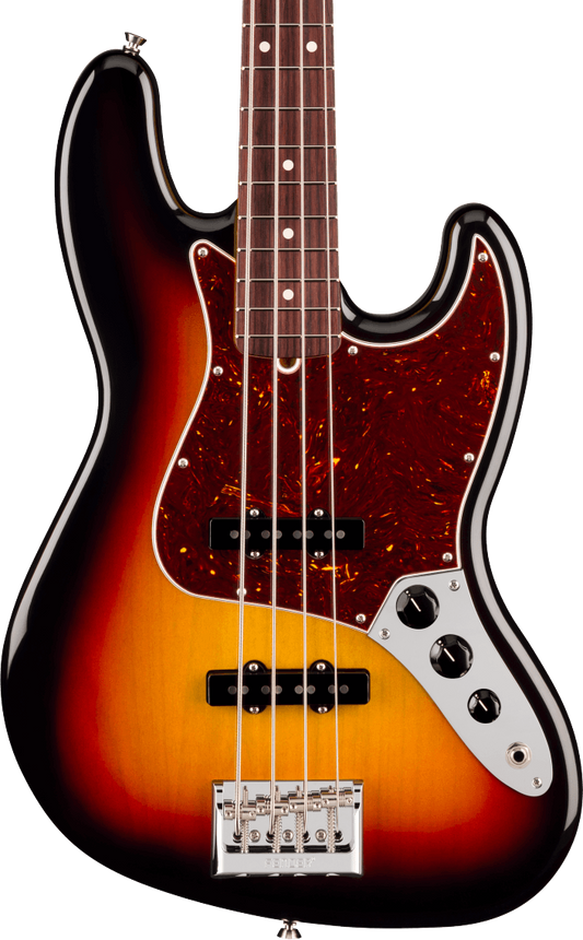Fender American Professional Jazz Bass, Rosewood Fingerboard in 3-Color Sunburst
