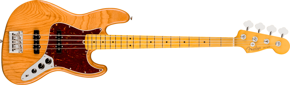 Fender American Professional Jazz Bass, Maple Fingerboard in Natural