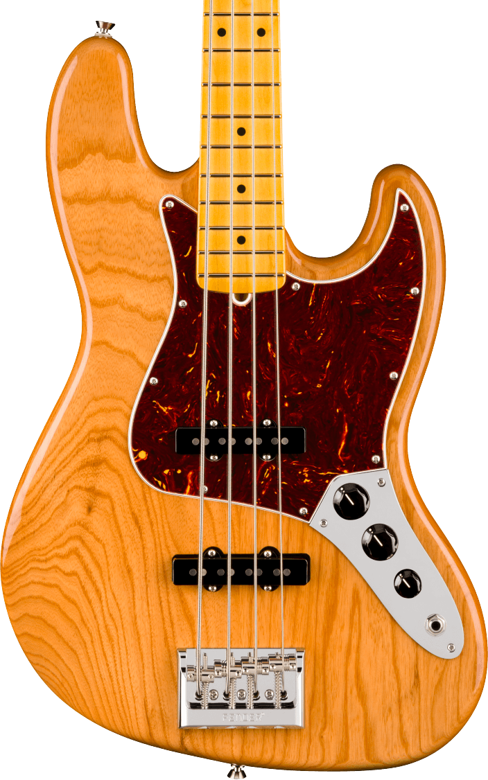 Fender American Professional Jazz Bass, Maple Fingerboard in Natural