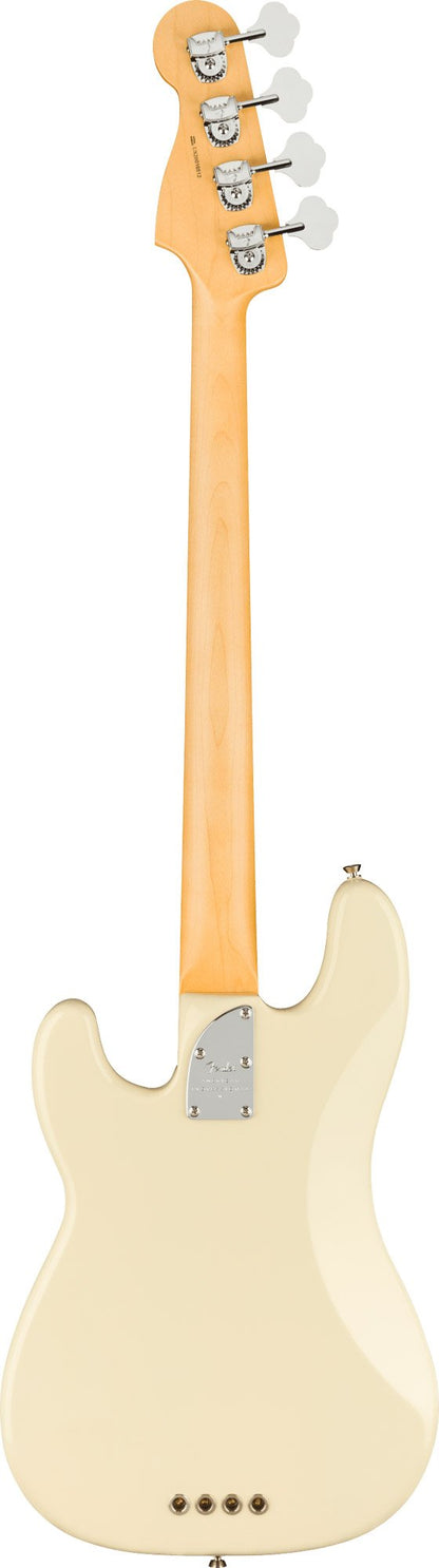 Fender American Professional II Precision Bass®, Maple Fingerboard in Olympic White