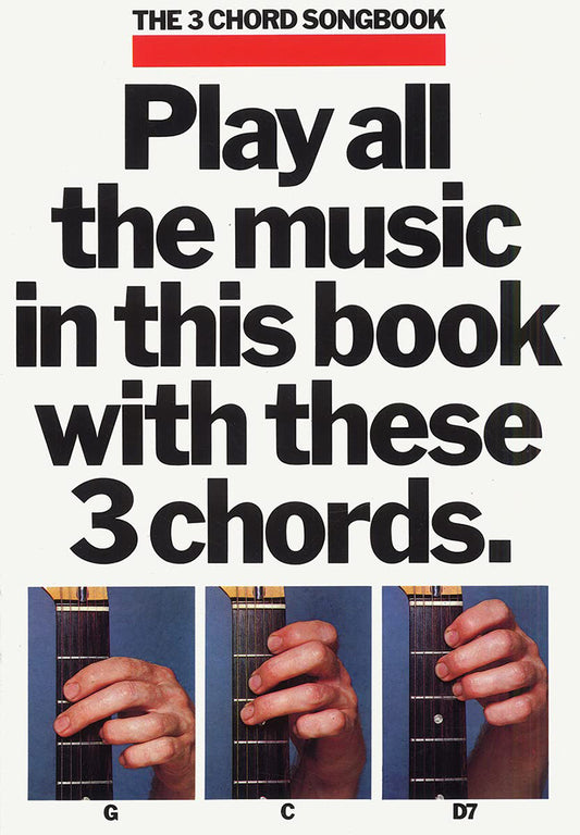 The 3 Chord Songbook Book 1 Guitar