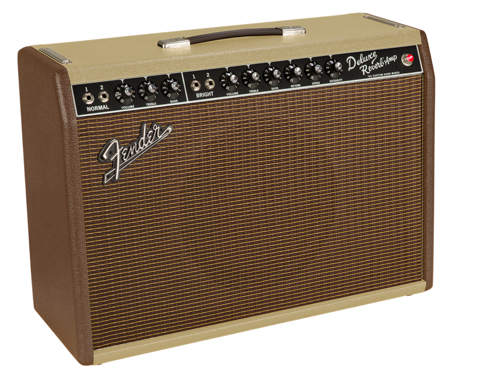 Fender FSR Deluxe Reverb in Two-Tone Vanilla/Cocoa with Celestion G12-65