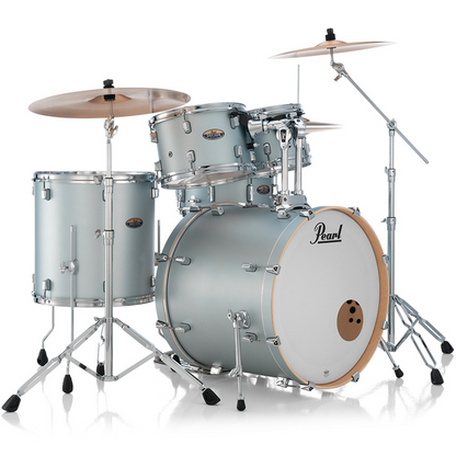 Pearl Decade Maple 5-Piece Fusion Plus Increda-Bundle Drum Kit With Cymbal Pack in Blue Mirage