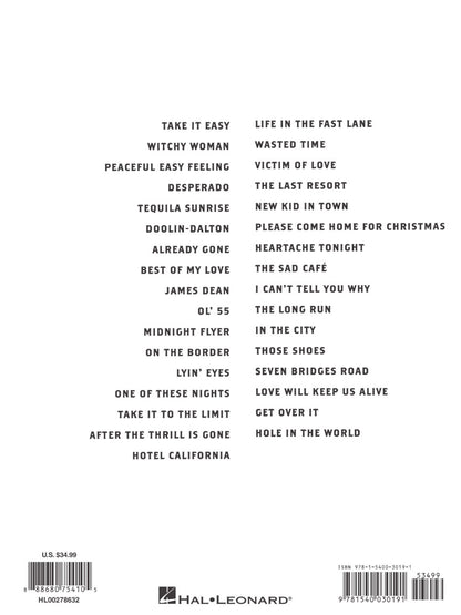 The Very Best Of Eagles Guitar Tab Updated Edition