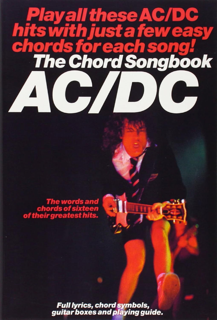 AC/DC Guitar Chord Songbook – Billy Hyde Music