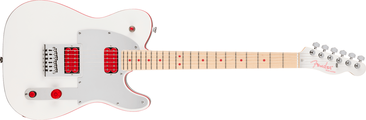 Fender John 5 Ghost Telecaster in White