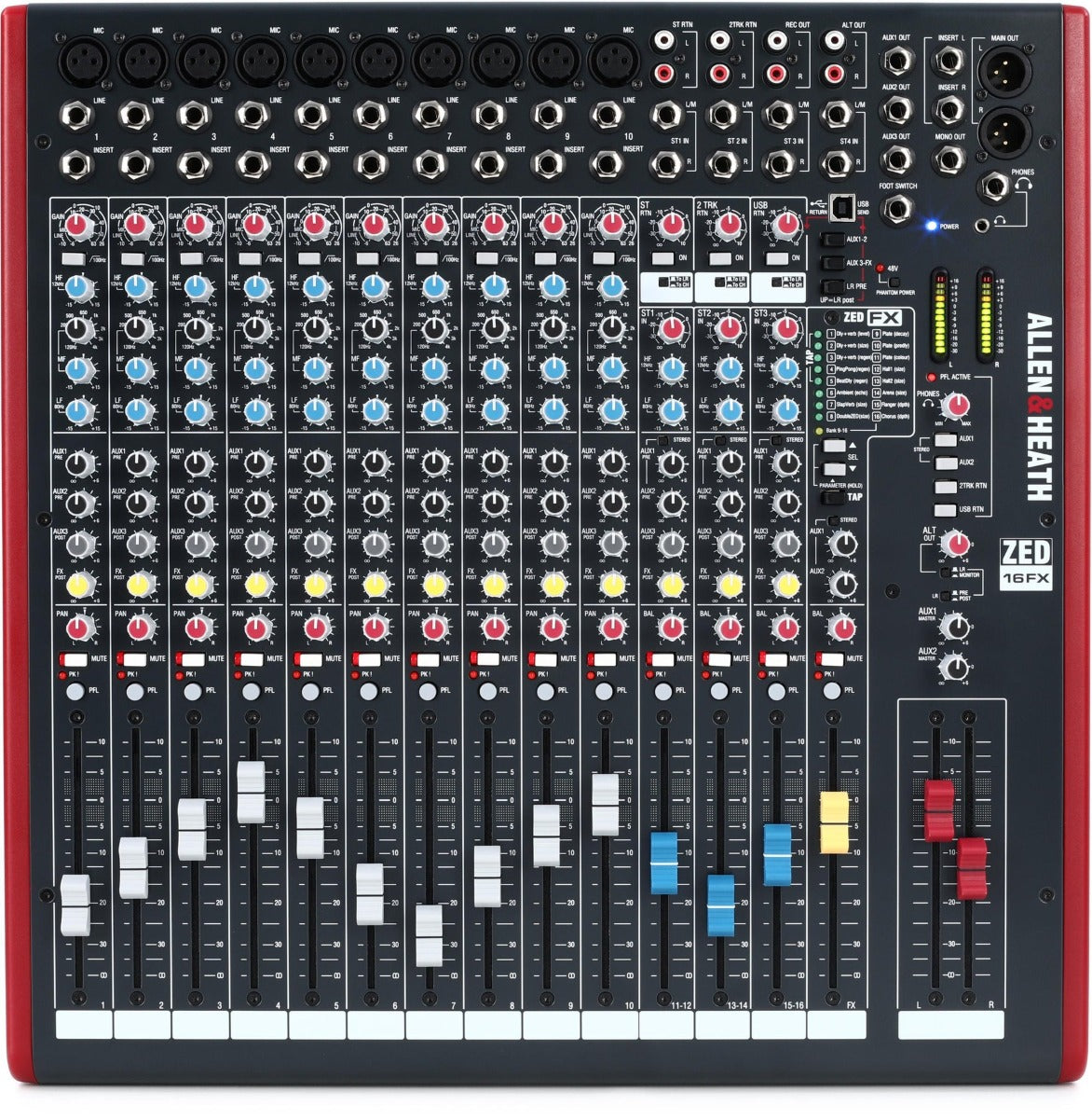 Allen & Heath ZED16FX 16 Channel Mixer
