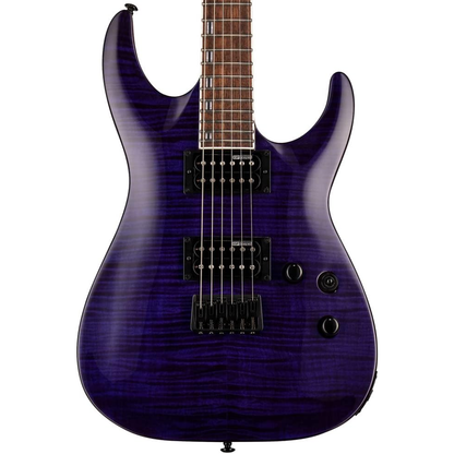 ESP LTD H 200FM  Electric Guitar in See Thru Purple
