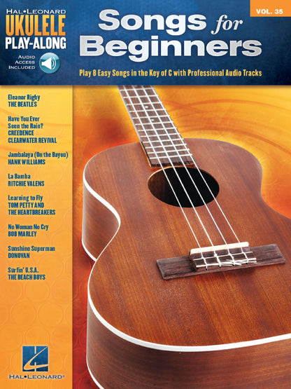 Songs For Beginners Ukulele Play Along Volume 35 Bk/Ola