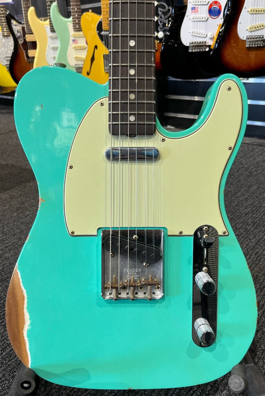 Fender Custom Shop 1964 Telecaster Relic in Sea Foam Green