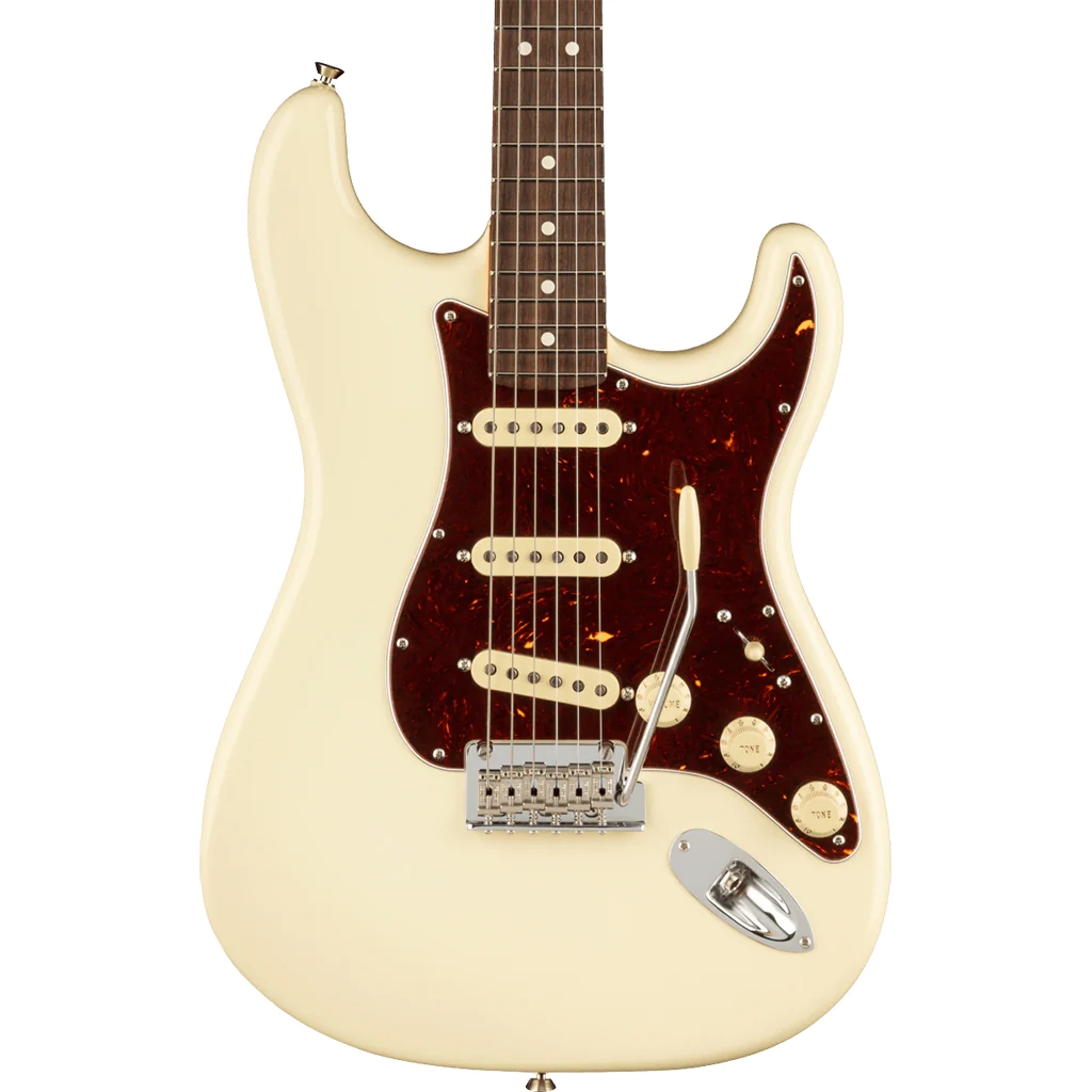 Fender American Professional II Stratocaster, Rosewood Fingerboard in Olympic White