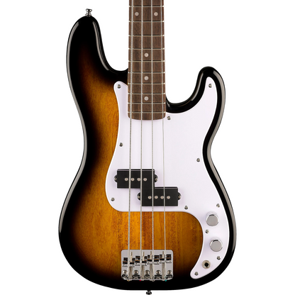Squier Mini Precision Bass Guitar in 2 Color Sunburst