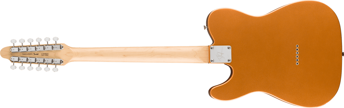 Squier Paranormal Troy Van Leeuwen Telecaster XII in Copper