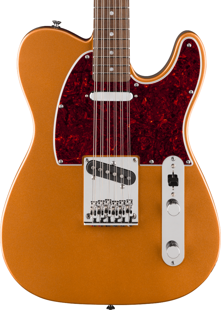 Squier Paranormal Troy Van Leeuwen Telecaster XII in Copper