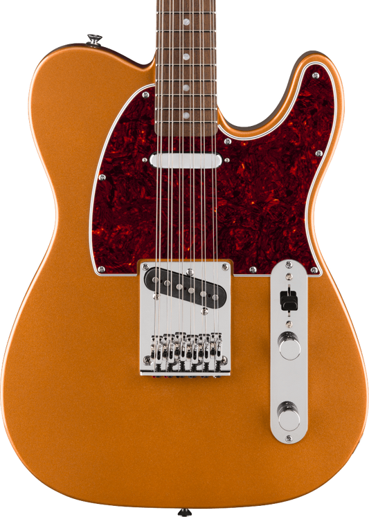 Squier Paranormal Troy Van Leeuwen Telecaster XII in Copper
