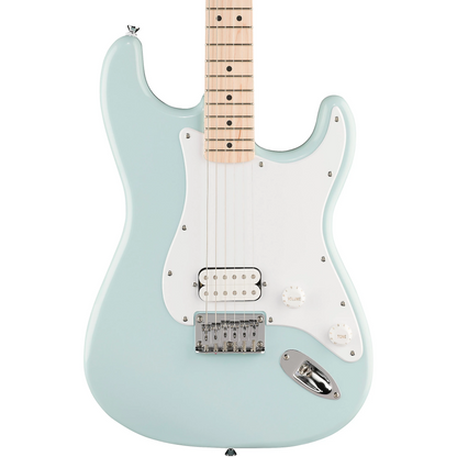 Squier Squier Sonic Stratocaster HT H Electric Guitar, Maple Fingerboard in Sonic Blue