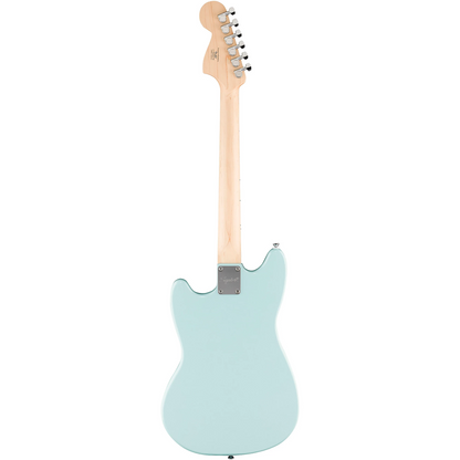 Squier Sonic Mustang Electric Guitar, Maple Fingerboard in Daphne Blue