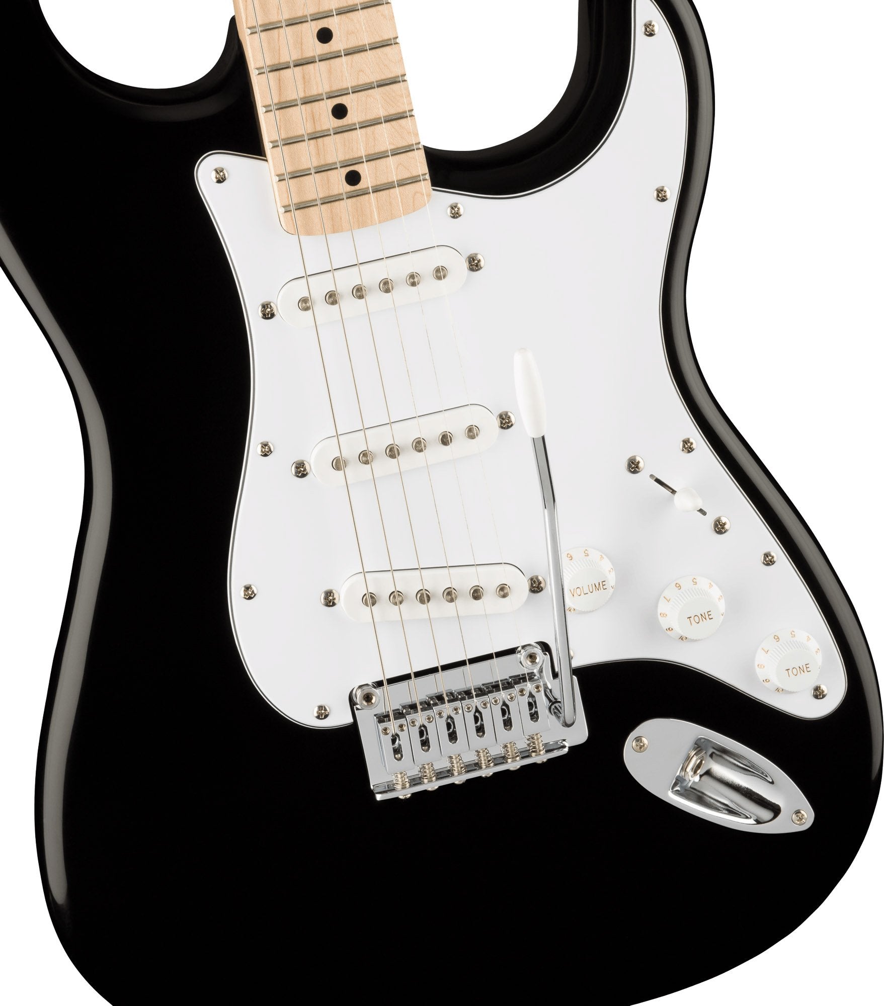 Squier Affinity Series Stratocaster, Maple Fingerboard, White