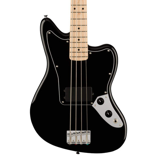 Squier Affinity Series Jaguar Bass H, Maple Fingerboard in Black