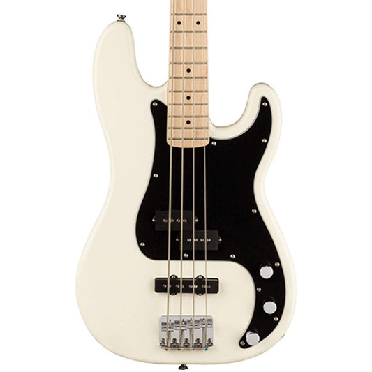 Squier Affinity Series Precision Bass PJ, Maple Fingerboard in Olympic White