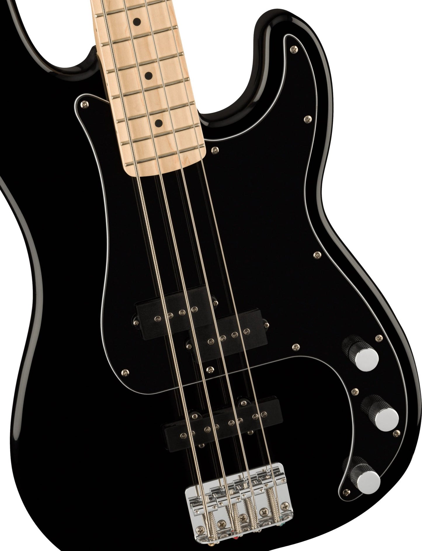 Squier Affinity Series Precision Bass PJ, Maple Fingerboard in Black