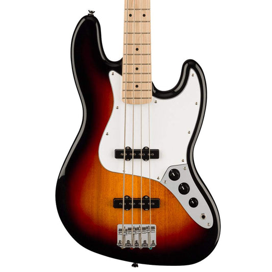 Squier Affinity Series Jazz Bass, Maple Fingerboard in 3 Color Sunburst