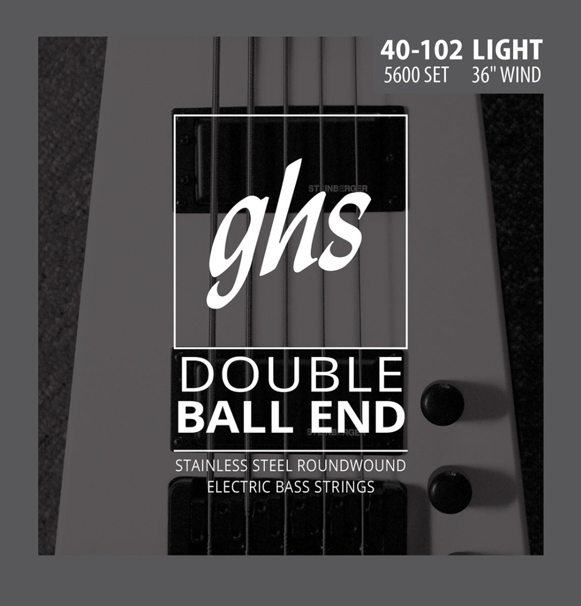 GHS 5600  Bass Double Ball End Guitar String 40-102 Gauge