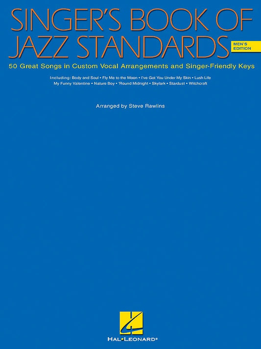 Singer's Book Of Jazz Standards Men's Edition