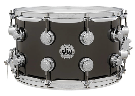 DW Collectors Series 7" x 13" Black Nickel Over Brass Snare Drum