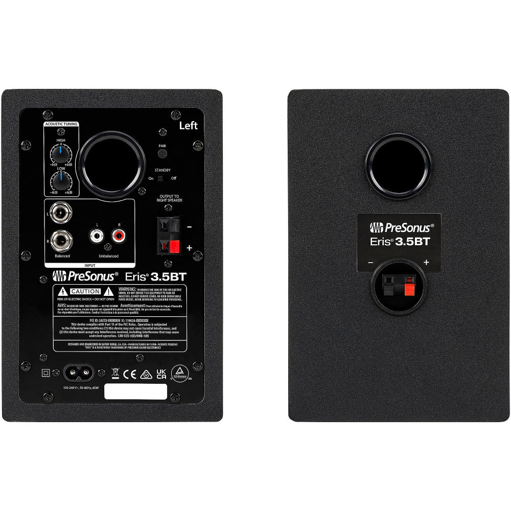 Presonus Eris 3.5BT 2nd Gen Studio Bluetooth Monitor Pair | EX-DEMO