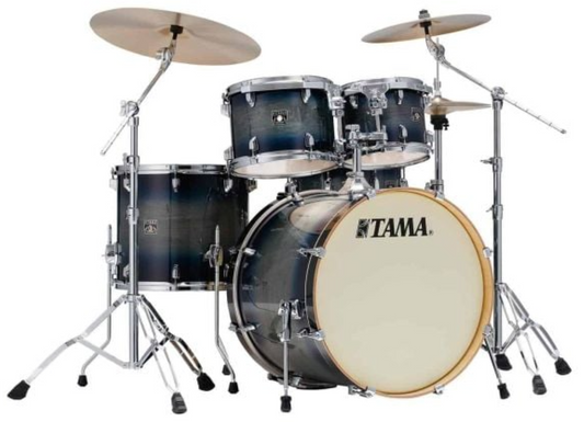 TAMA Superstar Classic 5 Piece Shell Pack in Dark Indigo Burst and SM5W Hardware Pack