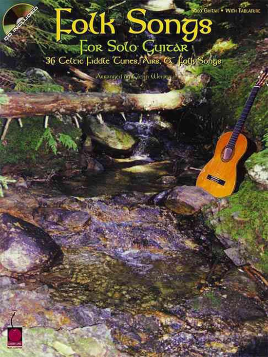 Folk Songs for Solo Guitar CD & Tab