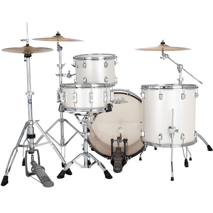 Ludwig NeuSonic Fab 3-Piece Shell Pack in Silver Silk