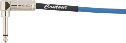 Fender Contour™ Series 30' Coil Instrument Cable in Lake Placid Blue