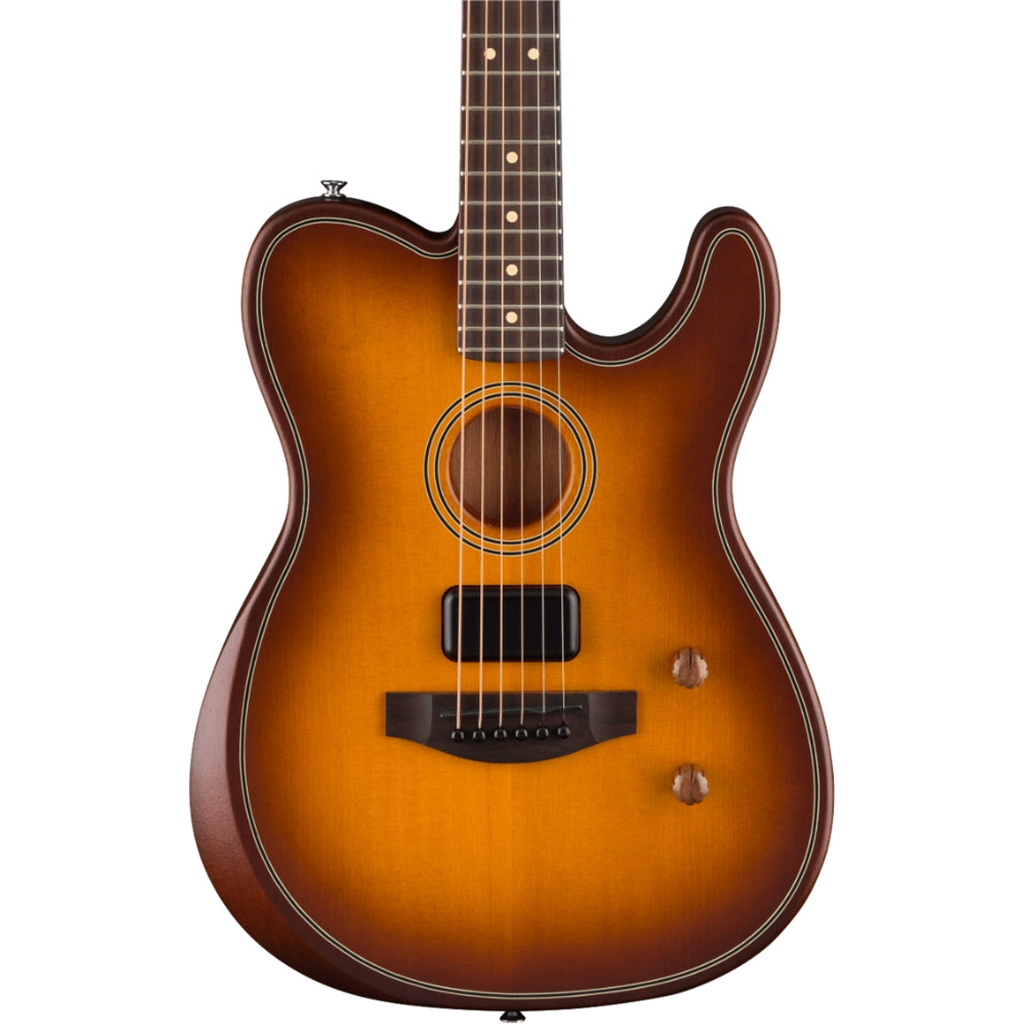 Fender Acoustasonic Standard Telecaster, Rosewood Fingerboard  in Honey Burst