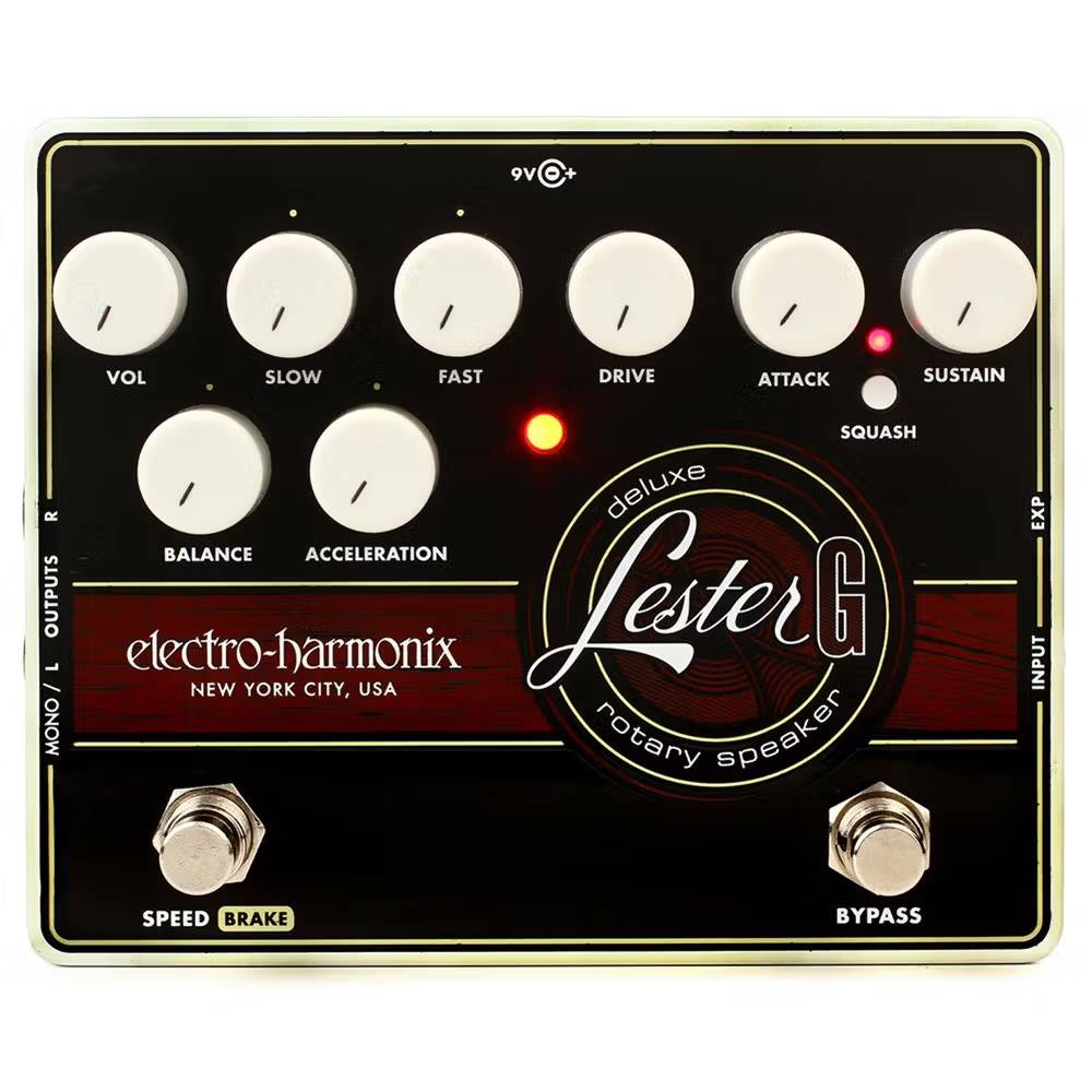 Electro Harmonix LESTER G Deluxe Rotary Speaker Emulator Pedal