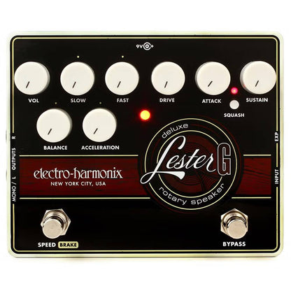 Electro Harmonix LESTER G Deluxe Rotary Speaker Emulator Pedal