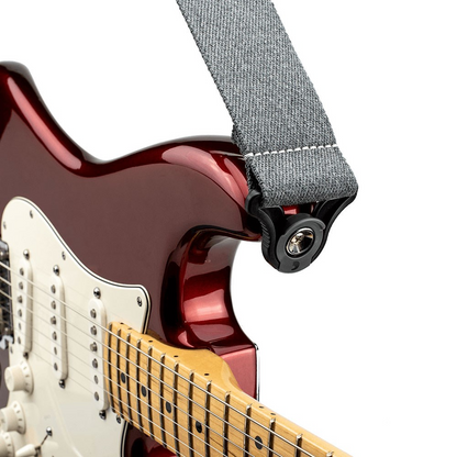 D’Addario Auto Lock Guitar Strap in Skater Grey