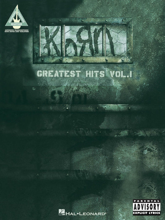 Korn Greatest Hits Volume 1 Guitar Recorded Versions Tab