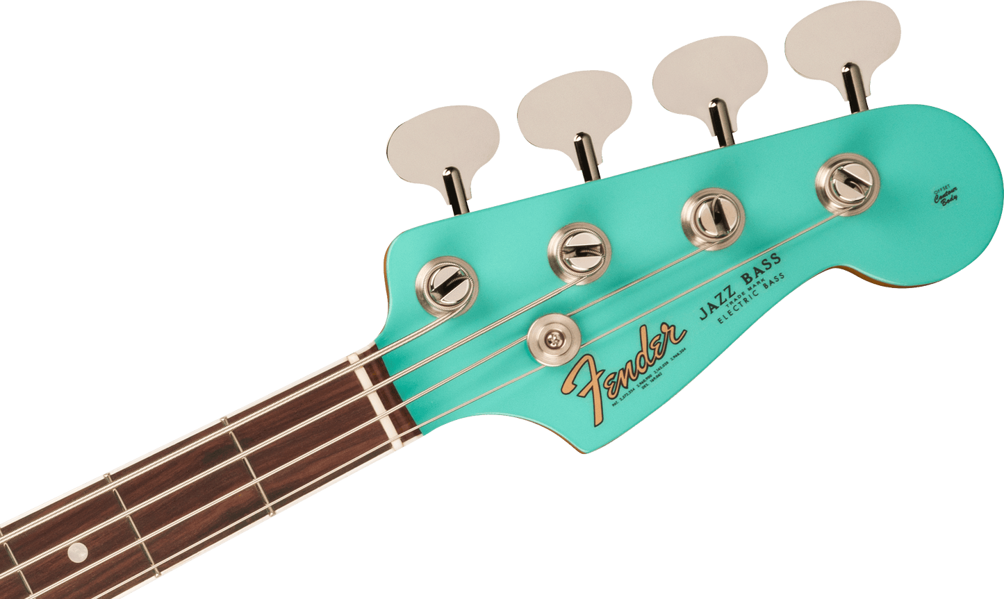 Fender American Vintage II 1966 Jazz Bass, Rosewood Fingerboard in Sea Foam Green