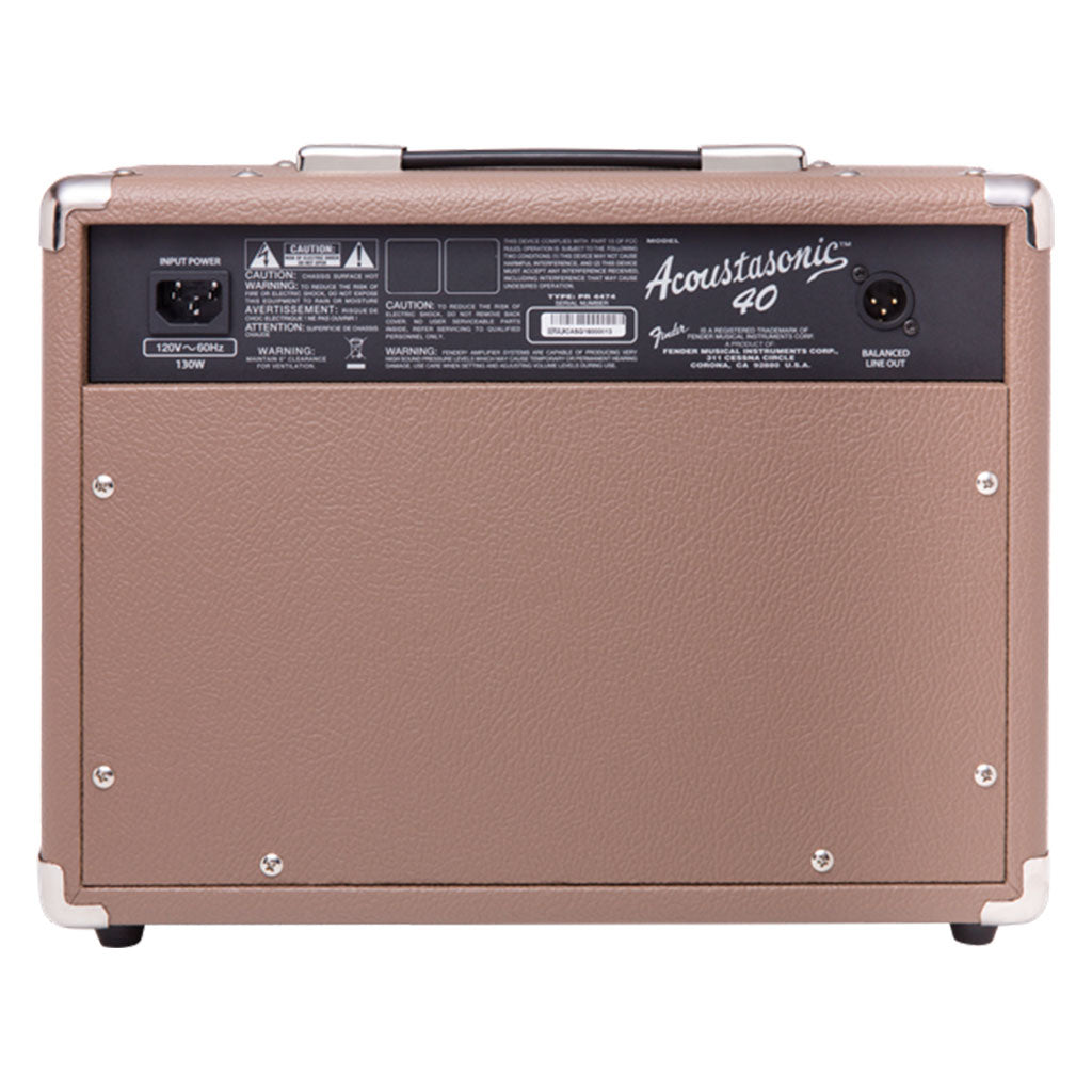 Fender Acoustasonic 40 2x6.5" 40W Acoustic Amp